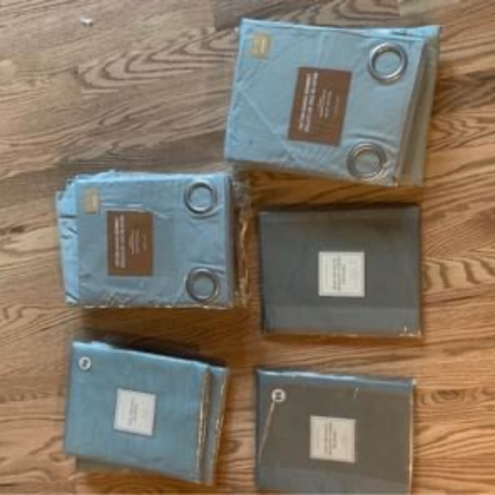 Restoration Hardware and West Elm Window Panels